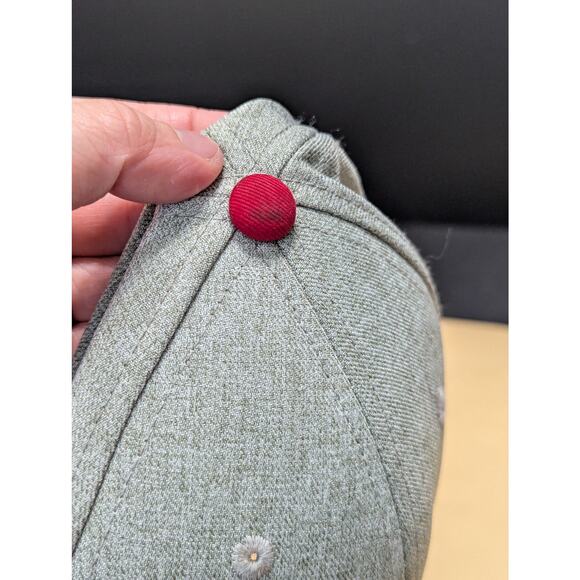 Vintage Toyota TRD Baseball Cap Hat Gray Red Racing Development Cars Unisex - Picture 7 of 8